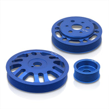 Load image into Gallery viewer, Scion FRS 2013-2016 / Toyota 86 2017-2020 / Subaru BRZ 2013-2020 Underdrive Crank Alternator Water Pump Pulley Blue