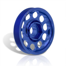 Load image into Gallery viewer, Acura Honda K-Series K20 K24 Underdrive Crank Pulley Blue