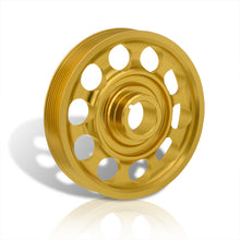 Load image into Gallery viewer, Acura Honda K-Series K20 K24 Underdrive Crank Pulley Gold