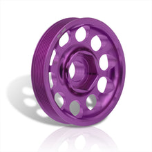 Load image into Gallery viewer, Acura Honda K-Series K20 K24 Underdrive Crank Pulley Purple