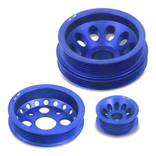 Load image into Gallery viewer, Infiniti G35 2002-2006 / FX35 2003-2006 / Nissan 350Z 2002-2006 3.5L VQ35DE Underdrive Crank Alternator Idler Pulley Blue