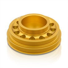 Load image into Gallery viewer, Honda Civic 1988-2000 / CRX 1988-1991 / Del Sol 1993-1997 D-Series D15 D16 Underdrive Crank Pulley Gold