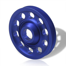 Load image into Gallery viewer, Acura Honda B-Series B16 B17 B18 Underdrive Alternator Crank Pulley Blue (Excluding B20)