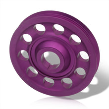 Load image into Gallery viewer, Acura Honda B-Series B16 B17 B18 Underdrive Alternator Crank Pulley Purple (Excluding B20)