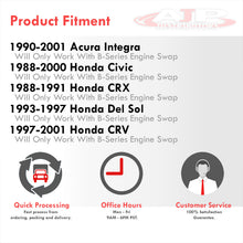 Load image into Gallery viewer, Acura Honda B-Series B16 B17 B18 Underdrive Alternator Crank Pulley Red (Excluding B20)