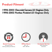 Load image into Gallery viewer, Chevrolet Camaro LS1 Trans Am Fbody Bellowed Intake Silicone Coupler Blue