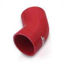 Load image into Gallery viewer, 2.5" 45 Degree Silicone Coupler Red