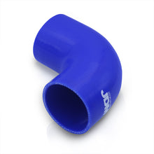 Load image into Gallery viewer, 2.5&quot; 90 Degree Silicone Coupler Blue
