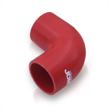 Load image into Gallery viewer, 2.5" 90 Degree Silicone Coupler Red