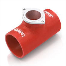 Load image into Gallery viewer, 2.5" Greddy Style Blow Off Valve Adapter Silicone Coupler Red
