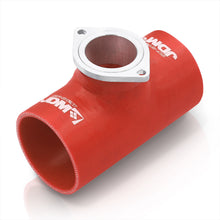 Load image into Gallery viewer, 3" Greddy Style Blow Off Valve Adapter Silicone Coupler Red