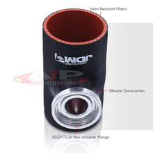 Load image into Gallery viewer, 3" HKS Style Blow Off Valve Adapter Silicone Coupler Black