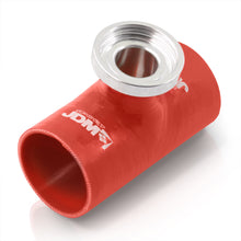 Load image into Gallery viewer, 3" HKS Style Blow Off Valve Adapter Silicone Coupler Red