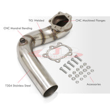 Load image into Gallery viewer, Ford Probe 2.0L 1993-2002 / Mazda Protege 2.0L 2001-2003 / 626 2.0L 1993-2002 T25 Turbo Downpipe