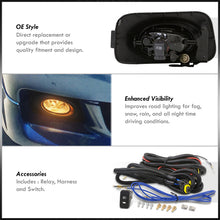 Load image into Gallery viewer, Acura TSX 2004-2005 Front Fog Lights Smoked Len (Includes Switch & Wiring Harness)