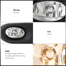 Load image into Gallery viewer, Acura RSX 2002-2004 Front Fog Lights Clear Len (Includes Switch & Wiring Harness)