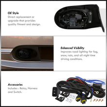 Load image into Gallery viewer, Acura RSX 2002-2004 Front Fog Lights Smoked Len (Includes Switch & Wiring Harness)