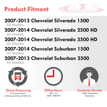 Load image into Gallery viewer, Chevrolet Avalanche Silverado Suburban Tahoe 2007-2013 Front Fog Lights Clear Len (No Switch & Wiring Harness)
