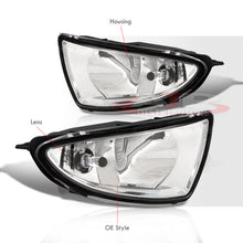 Load image into Gallery viewer, Honda Civic 2004-2005 Front Fog Lights Clear Len (Includes Switch & Wiring Harness)