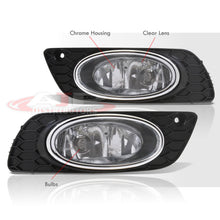 Load image into Gallery viewer, Honda Civic 4DR 2012 Front Fog Lights Clear Len (Includes Switch & Wiring Harness)