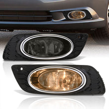 Load image into Gallery viewer, Honda Civic 4DR 2012 Front Fog Lights Smoked Len (Includes Switch & Wiring Harness)