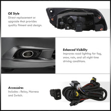 Load image into Gallery viewer, Honda Civic 4DR 2012 Front Fog Lights Smoked Len (Includes Switch & Wiring Harness)