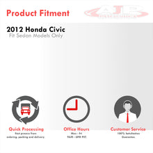 Load image into Gallery viewer, Honda Civic 4DR 2012 Front Fog Lights Smoked Len (Includes Switch & Wiring Harness)