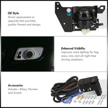 Load image into Gallery viewer, Honda Civic 2/3 Door 1992-1995 Front Fog Lights Smoked Len (Includes Switch & Wiring Harness)