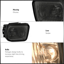 Load image into Gallery viewer, Honda Civic 1996-1998 Front Fog Lights Smoked Len (Includes Switch & Wiring Harness)