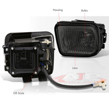 Load image into Gallery viewer, Honda Civic 1996-1998 Front Fog Lights Smoked Len (Includes Switch & Wiring Harness)