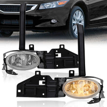 Load image into Gallery viewer, Honda Accord 2DR (With Fog Light Opening On Bumper) 2008-2010 Front Fog Lights Clear Len (Includes Switch & Wiring Harness)