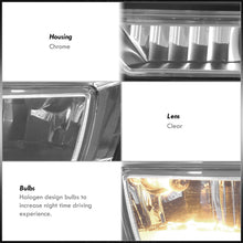Load image into Gallery viewer, Honda Accord 4DR 2013-2015 Front Fog Lights Clear Len (Includes Switch & Wiring Harness)