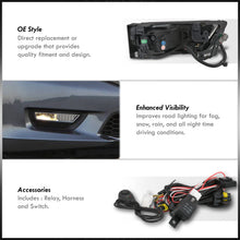 Load image into Gallery viewer, Honda Accord 4DR 2013-2015 Front Fog Lights Clear Len (Includes Switch & Wiring Harness)
