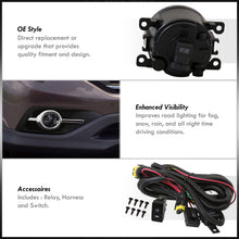 Load image into Gallery viewer, Honda CRV 2012-2014 Front Fog Lights Clear Len (Includes Switch & Wiring Harness)