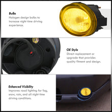 Load image into Gallery viewer, Nissan Maxima 2002-2003 Front Fog Lights Yellow Len (No Switch & Wiring Harness)
