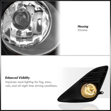 Load image into Gallery viewer, Toyota Camry 2012-2014 Front Fog Lights Clear Len w/ Black Cover (Includes Switch & Wiring Harness)