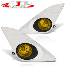Load image into Gallery viewer, Toyota Camry 2012-2014 Front Fog Lights Yellow Len w/ Chrome Cover (Includes Switch & Wiring Harness)