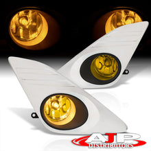 Load image into Gallery viewer, Toyota Camry 2012-2014 Front Fog Lights Yellow Len w/ Chrome Cover (Includes Switch & Wiring Harness)