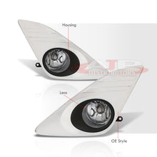 Load image into Gallery viewer, Toyota Camry 2012-2014 Front Fog Lights Clear Len w/ Chrome Cover (Includes Switch & Wiring Harness)