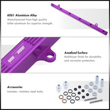 Load image into Gallery viewer, Nissan RB25 RB25DETT Fuel Injector Rail Purple