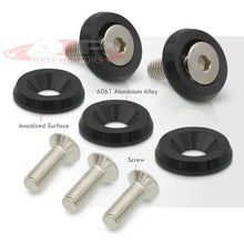 Load image into Gallery viewer, Universal M6 Fender Washer Kit Black (5-Pieces)