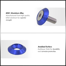 Load image into Gallery viewer, Universal M6 Fender Washer Kit Blue (5-Pieces)
