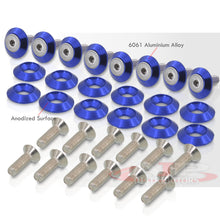 Load image into Gallery viewer, Universal M6 Fender Washer Kit Blue (20-Pieces)