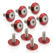 Load image into Gallery viewer, Universal M6 Fender Washer Kit Red (10-Pieces)