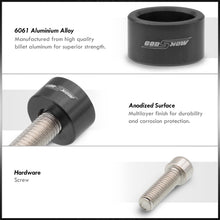 Load image into Gallery viewer, AJP Distributors OE Replacement Engine Exhaust Header Manifold Dress Up Kit Black M8x1.25MM Pitch Threading 4 Cylinder For Universal Honda Acura