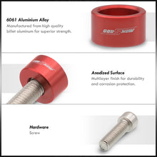 Load image into Gallery viewer, AJP Distributors OE Replacement Engine Exhaust Header Manifold Dress Up Kit Red M8x1.25MM Pitch Threading 4 Cylinder For Universal Honda Acura