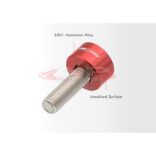 Load image into Gallery viewer, AJP Distributors OE Replacement Engine Exhaust Header Manifold Dress Up Kit Red M8x1.25MM Pitch Threading 4 Cylinder For Universal Honda Acura