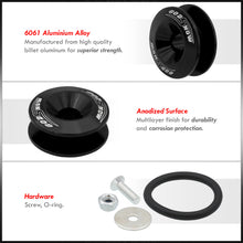 Load image into Gallery viewer, Universal Bumper Quick Release Fasteners Black