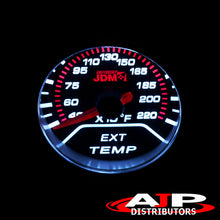 Load image into Gallery viewer, Universal JDM Sport 2" / 52mm Analog Exhaust Gas Temperature Gauge