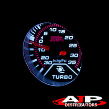 Load image into Gallery viewer, Universal JDM Sport 2" / 52MM Analog Turbo Boost Gauge